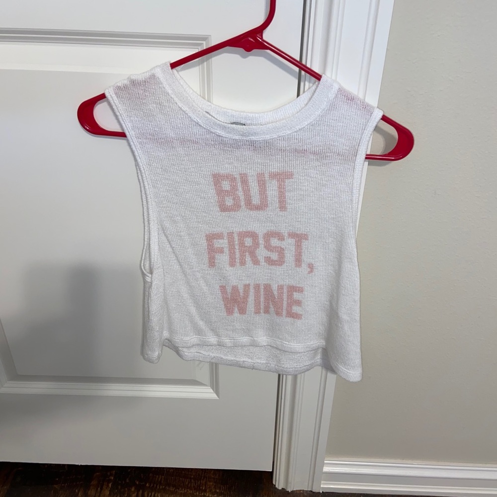 But first wine shirt